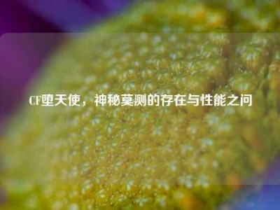 CF堕天使，神秘莫测的存在与性能之问