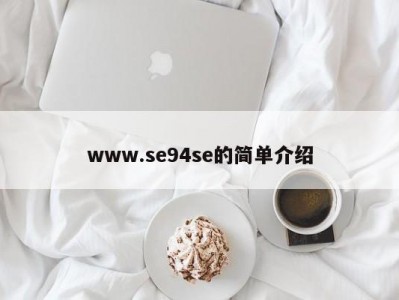 www.se94se的简单介绍