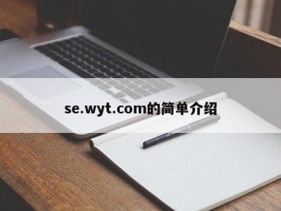 se.wyt.com的简单介绍