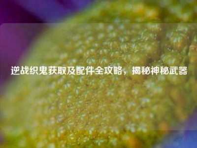 逆战织鬼获取及配件全攻略，揭秘神秘武器